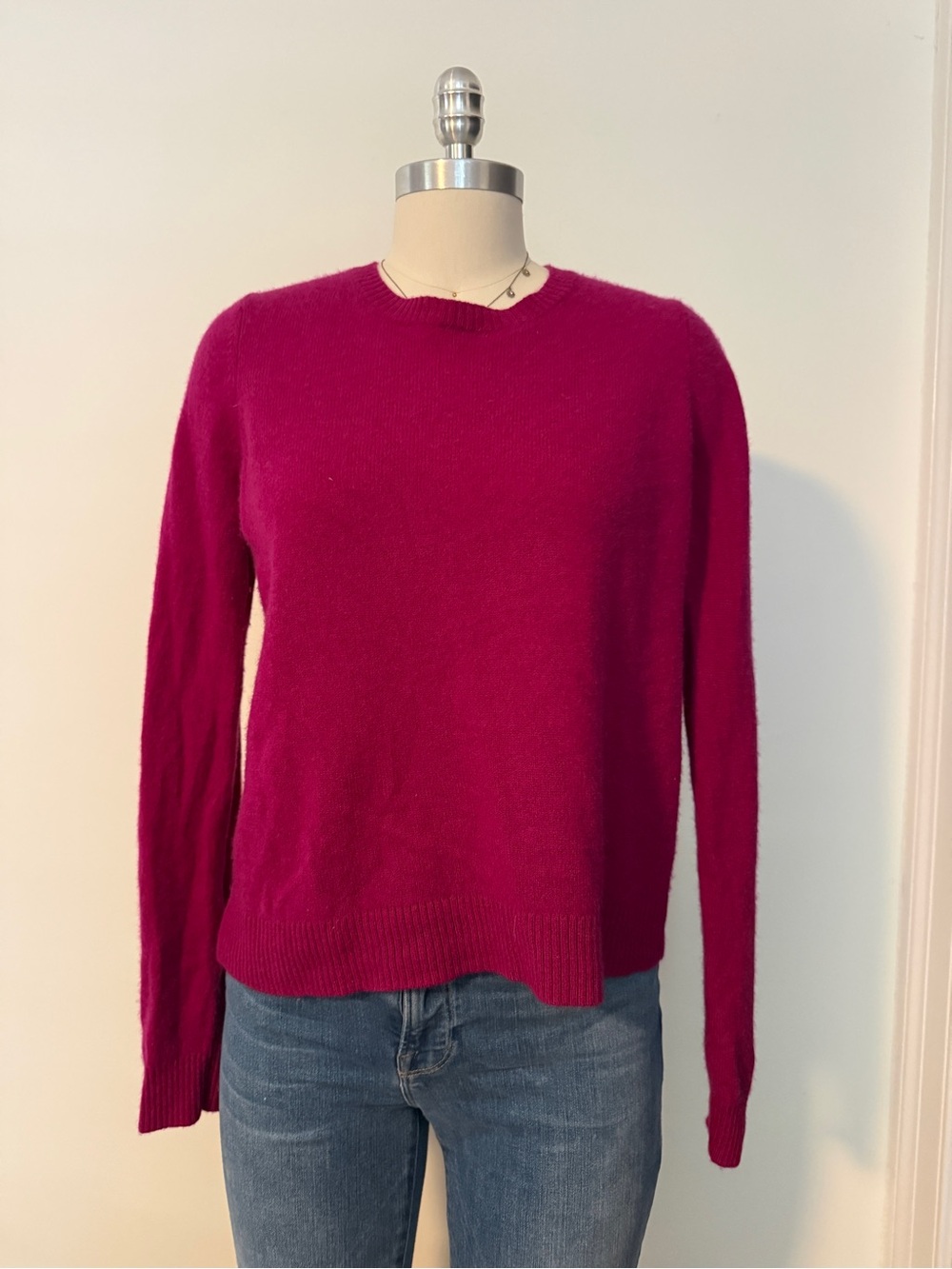 Purple Cashmere Sweater